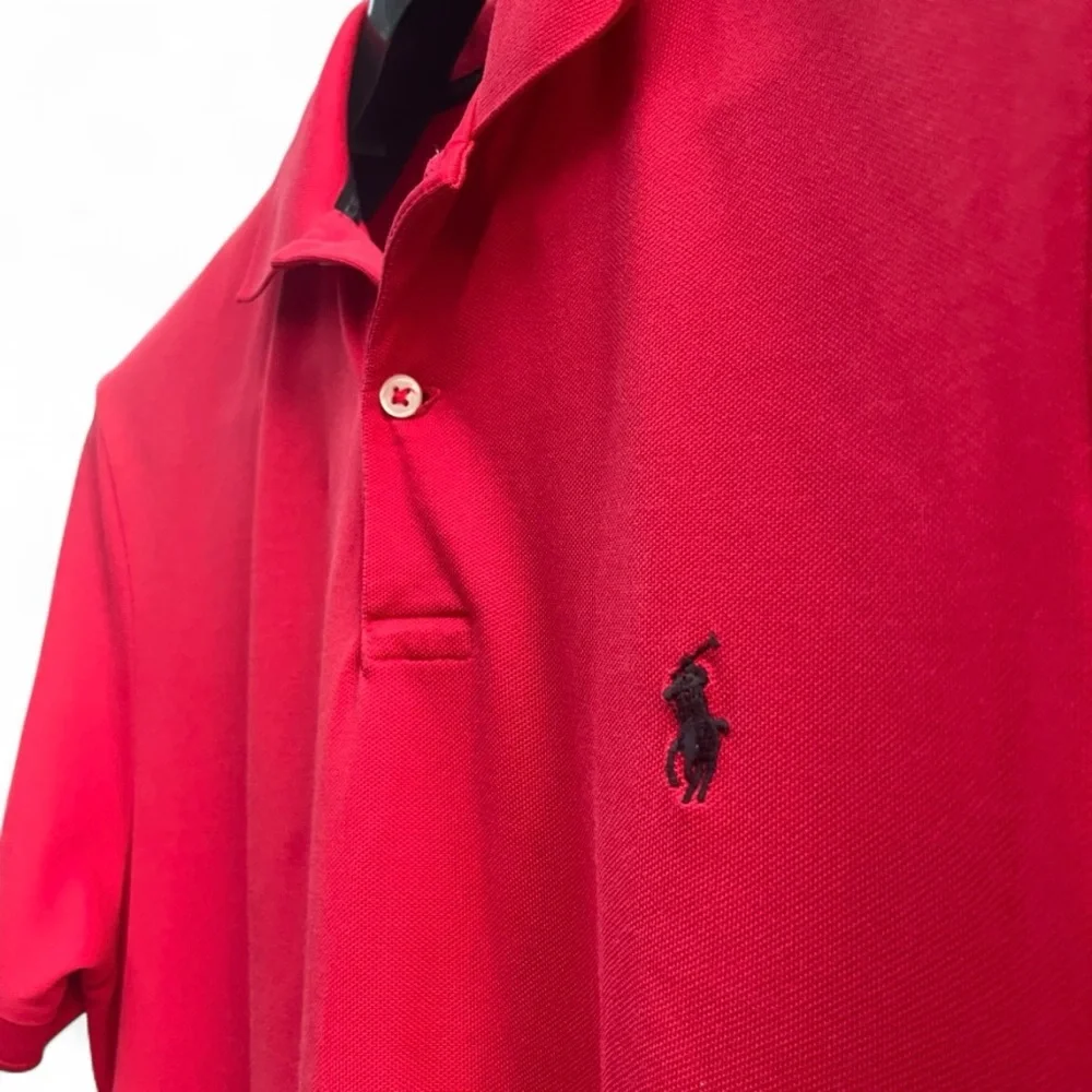 Polo by Ralph Lauren Performance Vibrant Red Polo Shirt